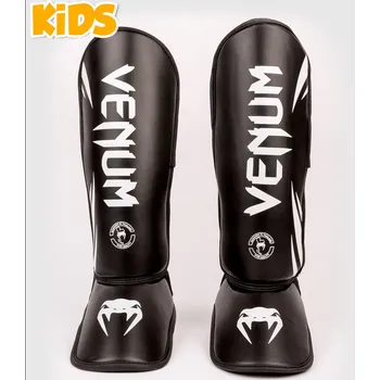 Chránič holeně pro bojový sport Dětské chrániče holení VENUM Challenger - černé - VENUM-04357-108 Velikosti: M