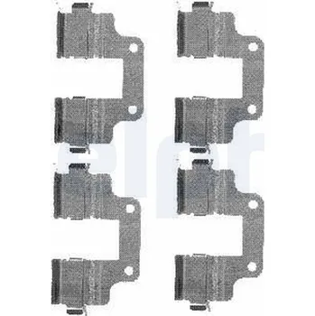 Přislušenství brzdového systému Sada příslušenství obložení kotoučové brzdy DELPHI LX0485