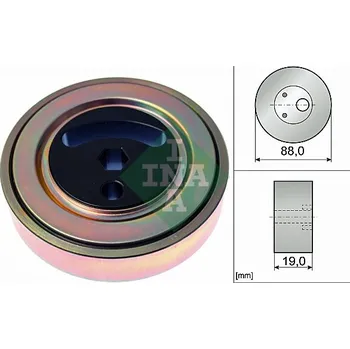 Napínací kladka, žebrovaný klínový řemen INA 531 0889 10