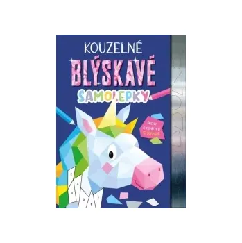 omalovánky Kouzelné blýskavé samolepky - Claire Mowat