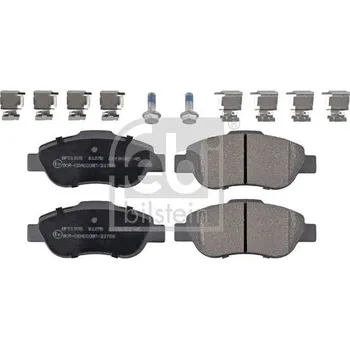 Brzdová destička Sada brzdových destiček, kotoučová brzda FEBI BILSTEIN 170907