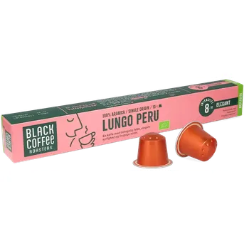 Black Coffee Roasters | Lungo Peru - Počet kapslí pro Nespresso®: 10