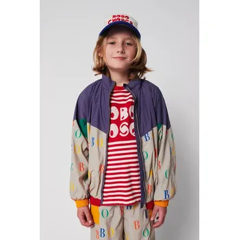 Chlapecká bunda Dětská bunda Bobo Choses 225AC139 vícebarevná MLC, vel. 89/98