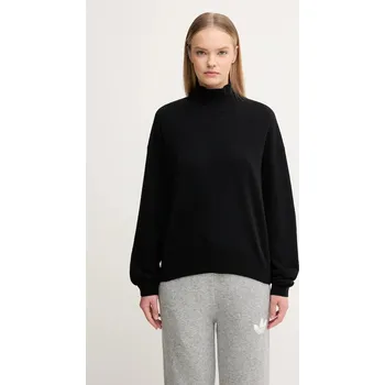 Dámský svetr Svetr s příměsí vlny Napapijri D-Mis, S, černá, 99X