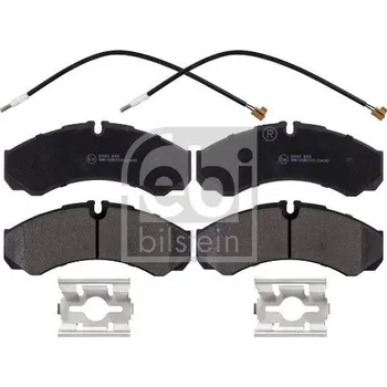 Brzdová destička Sada brzdových destiček, kotoučová brzda FEBI BILSTEIN 116255