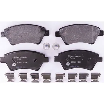 Brzdová destička Sada brzdových destiček, kotoučová brzda HELLA 8DB 355 010-541