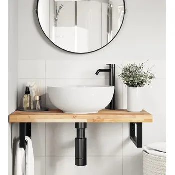 Konferenční stolek vidaXL Stolní deska 100 x 40 x 4 cm obdélníková masivní akáciové dřevo [4008780] Barva: Přírodní