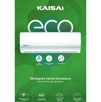 Klimatizace KAISAI ECO 3.5 kW set KEX-12KTH2O+KEX-12KTH2I
