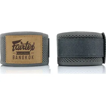 Bandáž na box a MMA FAIRTEX Boxerské bandáže Elastic - šedé - HW4_GREY