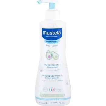 Nestandardní parfém Mustela Bébé Čisticí voda Soothing Cleansing Water 500 ml No-Rinse pro děti