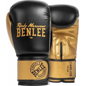 Boxerské rukavice Dětské Boxerské rukavice BENLEE CARLOS - black/gold - 199155_1530BLK Velikosti: 6 oz