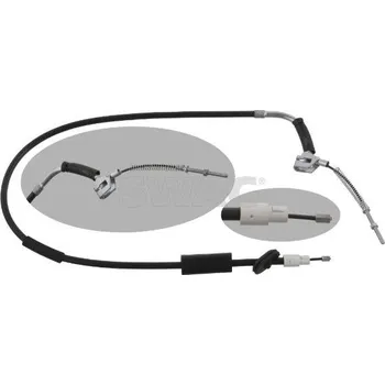 Lanko parkovací brzdy Lanovod parkovací brzdy SWAG 10 93 4913