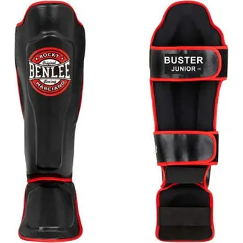 Hokejový chránič holeně Dětské BENLEE Holeně BUSTER JUNIOR - černé - 199262