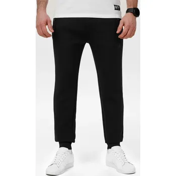 Pánské oblečení Tepláky PitBull West Coast DOGWOOD TRACK - černé - PWCT_PTDOGWOOD_BLK Velikosti: M