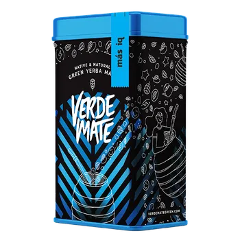 Dóza na potraviny Verde Mate Green Mas IQ 0,5kg + Plechová dóza Yerbera