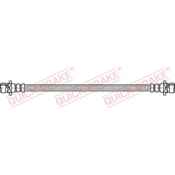 Brzdový systém Brzdová hadice QUICK BRAKE 25.052