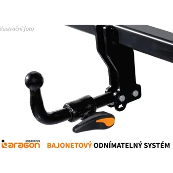 Tažné zařízení Tažné zařízení Seat Ibiza ST kombi 2010-07/2015, bajonet, Aragon