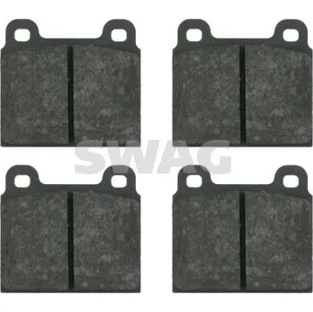 Brzdová destička Sada brzdových destiček, kotoučová brzda SWAG 10 91 6134