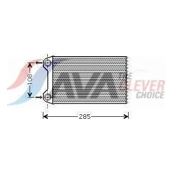 Výměník tepla Výměník tepla, vnitřní vytápění AVA COOLING SYSTEMS AIA6254