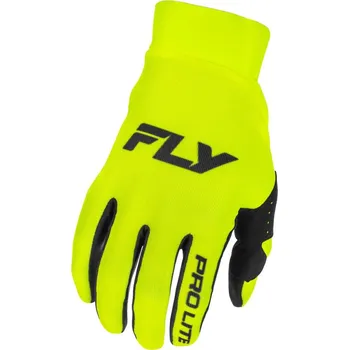 Moto rukavice Rukavice PRO LITE. FLY RACING - USA 2026 (hi-vis/černá) L