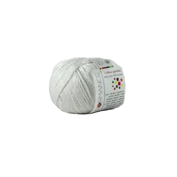 Příze Příze Performance Cotton Sparkle bílá