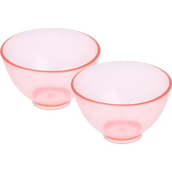 Bafi sada - miska silikonová broskvová, S - 2ks