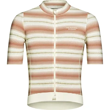 cyklistický dres Pas Normal Studios Essential Jersey - Off White Stripe