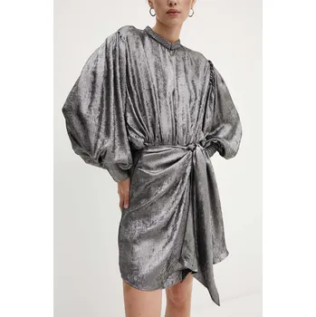 Dámské šaty Šaty IRO WP33CLARIBEL stříbrná SLV, vel. 38