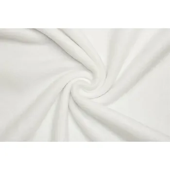 Polar fleece | Antipeeling - Bílý - 4314