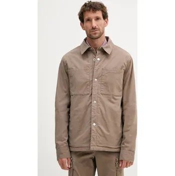 Bunda Michael Kors hnědá barva, přechodná, CS5208LHBY 98X, vel. XL