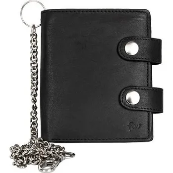 Peněženka Yshop Kožená motorkářská peněženka 04