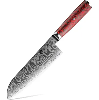 Kuchyňský nůž Inferno SaKuRo Santoku nůž 18 cm