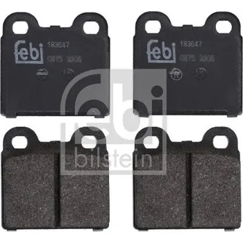 Brzdová destička Sada brzdových destiček, kotoučová brzda FEBI BILSTEIN 183647