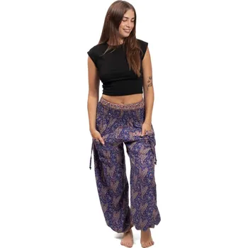 Kalhoty ZARI tmavě modrá V.