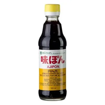Omáčka Bosfood Ponzu Ajipon, Sójová omáčka s citrusovou šťávou a octem Mizkan, Japonsko 355ml