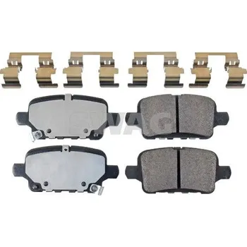 Brzdová destička Sada brzdových destiček, kotoučová brzda SWAG 33 10 7489