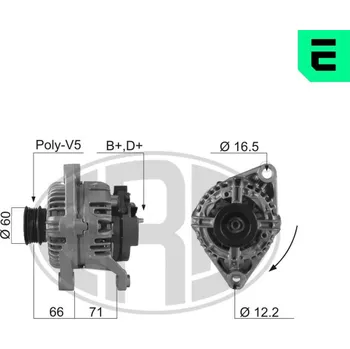 Alternátor Alternátor ERA 210201A