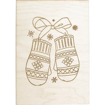 omalovánky Dědova dílna Omalovánka Rukavice