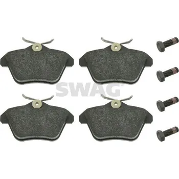 Brzdová destička Sada brzdových destiček, kotoučová brzda SWAG 74 91 6245