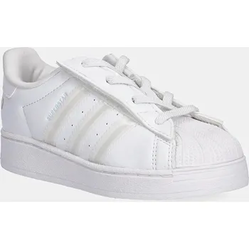 Chlapecké tenisky Dětské tenisky adidas Originals SUPERSTAR LED LIGHTS JQ6418 bílá 00X, EUR 23