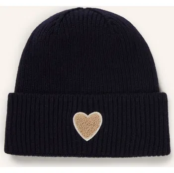 Čepice Unio Dámská Čepice Lund Heart Neon Pink, tmavě modrá, one size