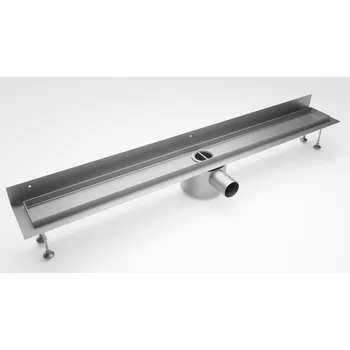 Odvodňovací žlab SPD Firmor Sprchový nerezový žlab Classic 100 cm, instalace ke stěně