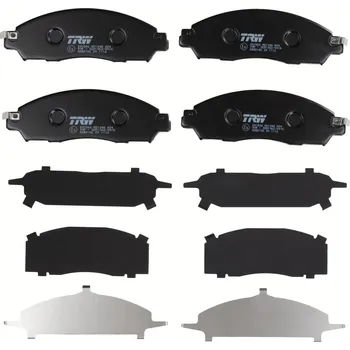 Auto-moto Sada brzdových destiček, kotoučová brzda TRW GDB2182