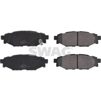 Brzdová destička Sada brzdových destiček, kotoučová brzda SWAG 33 10 7329