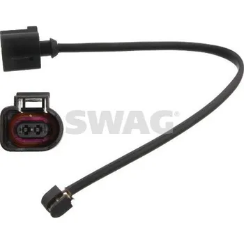 Brzdová destička Výstražný kontakt, opotřebení obložení SWAG 30 93 4497