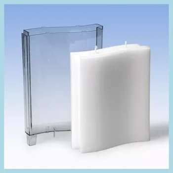 Výroba svíčky Polykarbonátová forma Dvojitá vlna (Forma na výrobu svíček)