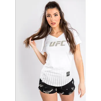 Dámské tričko Dámské tričko VENUM UFC Authentic Fight Week 2.0 - bílé - VNMUFC-00143-002 Velikosti: L