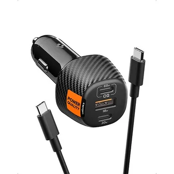 Spigen Essential 113W Car Charger EV1133 Black