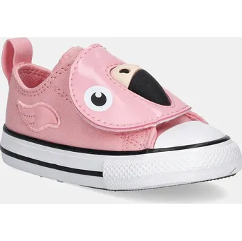Chlapecké tenisky Dětské tenisky Converse CHUCK TAYLOR ALL STAR ONE STRAP A11789C růžová 30X, EUR 25