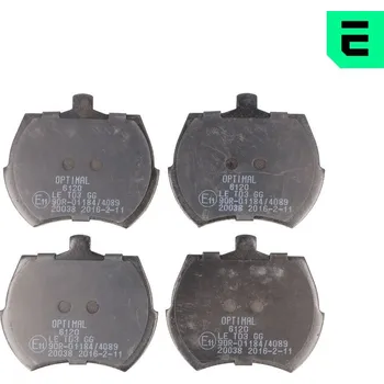 Brzdová destička Sada brzdových destiček, kotoučová brzda OPTIMAL BP-06120